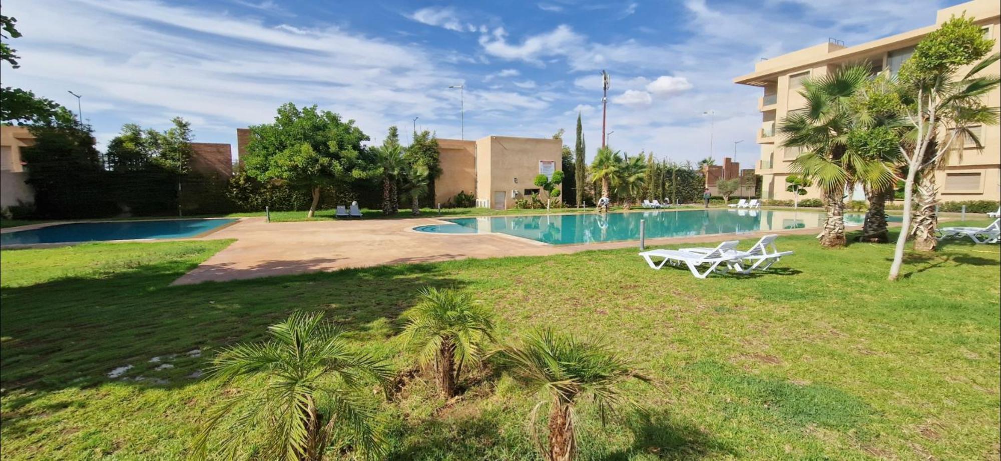 Cosy Appart Avec 2 Piscines, 2 Ch, 2 Sdb Marrakech Μαρακές Εξωτερικό φωτογραφία